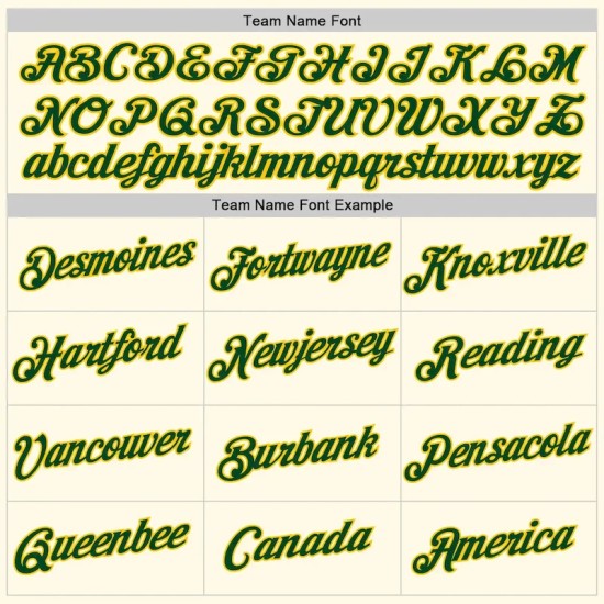 Custom Women's Cream Green-Gold V-Neck Cropped Baseball Jersey Custom Women's Cream Green-Gold V-Neck Cropped Baseball Jersey