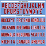 Custom Light Blue Red-White Mesh Authentic Throwback Baseball Jersey Custom Light Blue Red-White Mesh Authentic Throwback Baseball Jersey