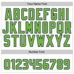 Custom Gray Neon Green-Navy Authentic Baseball Jersey Custom Gray Neon Green-Navy Authentic Baseball Jersey