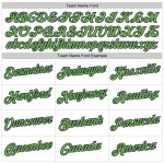 Custom Gray Neon Green-Navy Authentic Baseball Jersey Custom Gray Neon Green-Navy Authentic Baseball Jersey