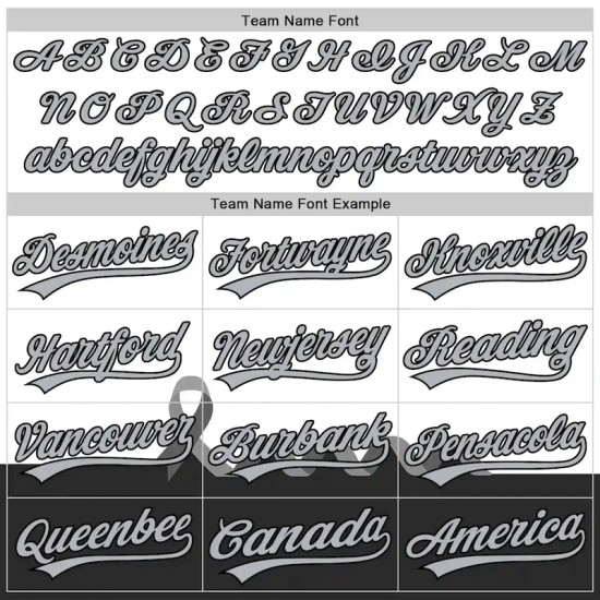 Custom White Gray-Black 3D Brain Cancer Ribbon Authentic Baseball Jersey Custom White Gray-Black 3D Brain Cancer Ribbon Authentic Baseball Jersey