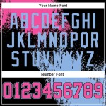 Custom Stitched Black Pink-Light Blue 3D Pattern Design Abstract Brush Stroke Sports Pullover Sweatshirt Hoodie Custom Stitched Black Pink-Light Blue 3D Pattern Design Abstract Brush Stroke Sports Pullover Sweatshirt Hoodie