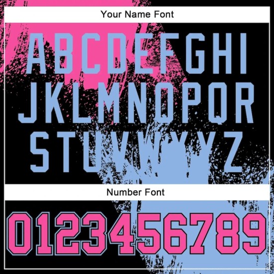 Custom Stitched Black Pink-Light Blue 3D Pattern Design Abstract Brush Stroke Sports Pullover Sweatshirt Hoodie Custom Stitched Black Pink-Light Blue 3D Pattern Design Abstract Brush Stroke Sports Pullover Sweatshirt Hoodie