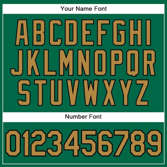 Custom Kelly Green Old Gold-Black Authentic Sleeveless Baseball Jersey Custom Kelly Green Old Gold-Black Authentic Sleeveless Baseball Jersey