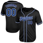 Custom Black Royal-White Mesh Authentic Throwback Baseball Jersey Custom Black Royal-White Mesh Authentic Throwback Baseball Jersey